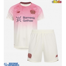 Bayer Leverkusen Lucas Vazquez #21 Replica Away Minikit 2025-26 Short Sleeve (+ pants)